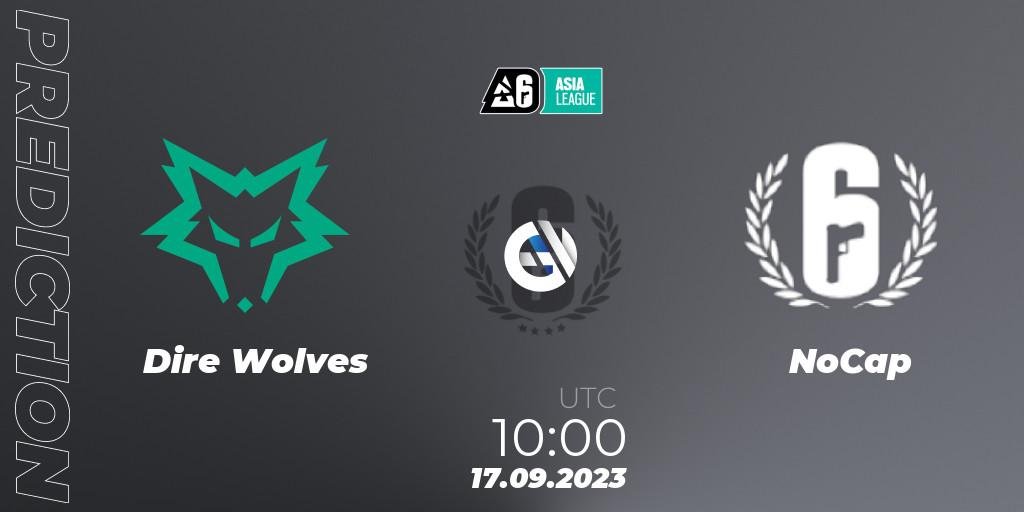 Dire Wolves vs NoCap: Betting TIp, Match Prediction. 17.09.23. Rainbow Six, SEA League 2023 - Stage 2