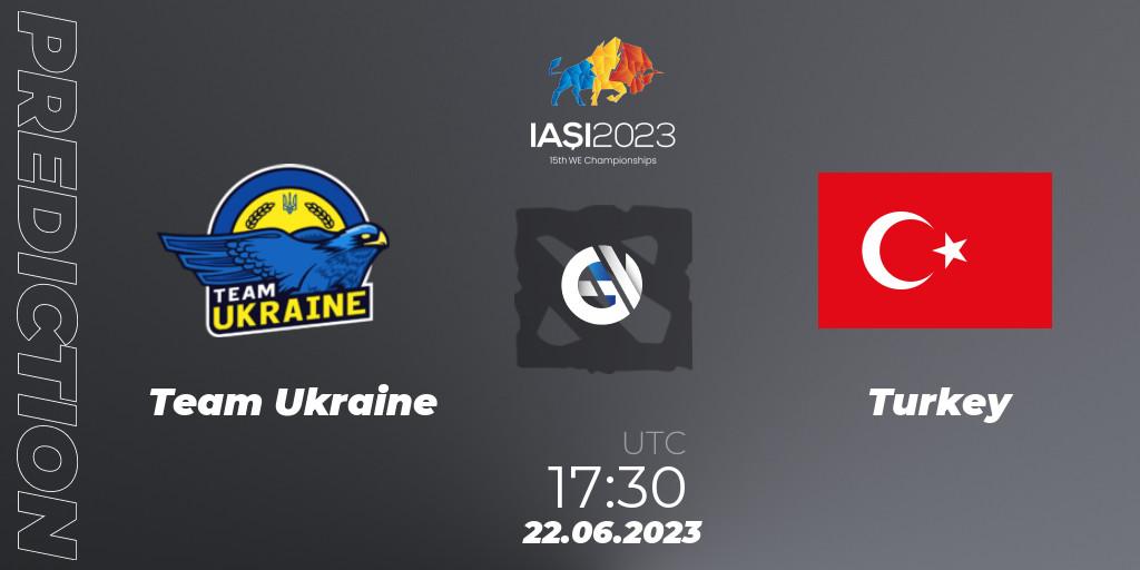 Team Ukraine vs Turkey: Betting TIp, Match Prediction. 22.06.23. Dota 2, IESF Europe B Qualifier 2023