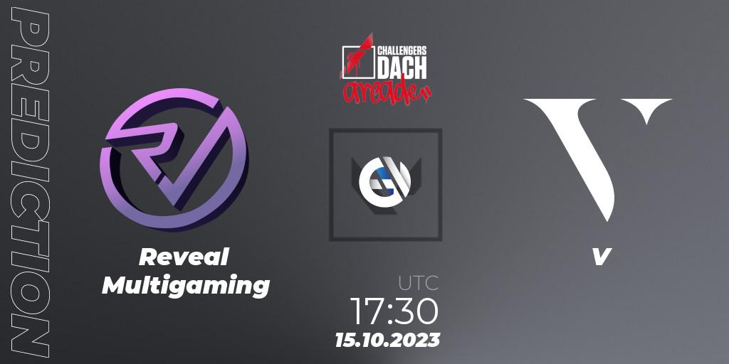 Reveal Multigaming vs V: Betting TIp, Match Prediction. 15.10.23. VALORANT, VALORANT Challengers 2023 DACH: Arcade