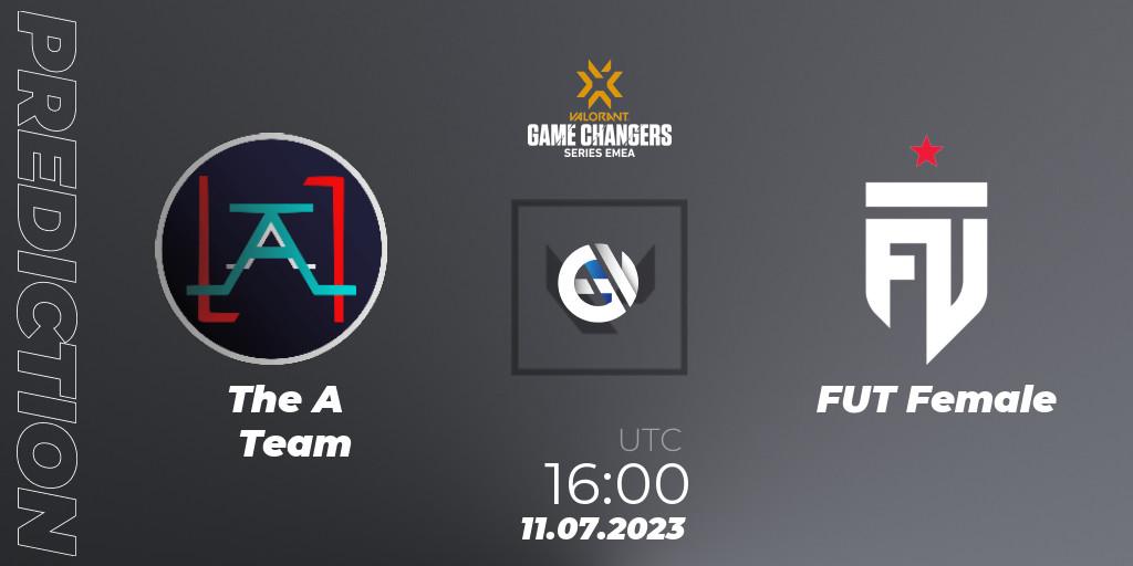 The A Team vs FUT Female: Betting TIp, Match Prediction. 11.07.2023 at 16:10. VALORANT, VCT 2023: Game Changers EMEA Series 2 - Group Stage