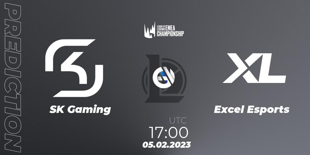 SK Gaming vs Excel Esports: Betting TIp, Match Prediction. 05.02.23. LoL, LEC Winter 2023 - Stage 1