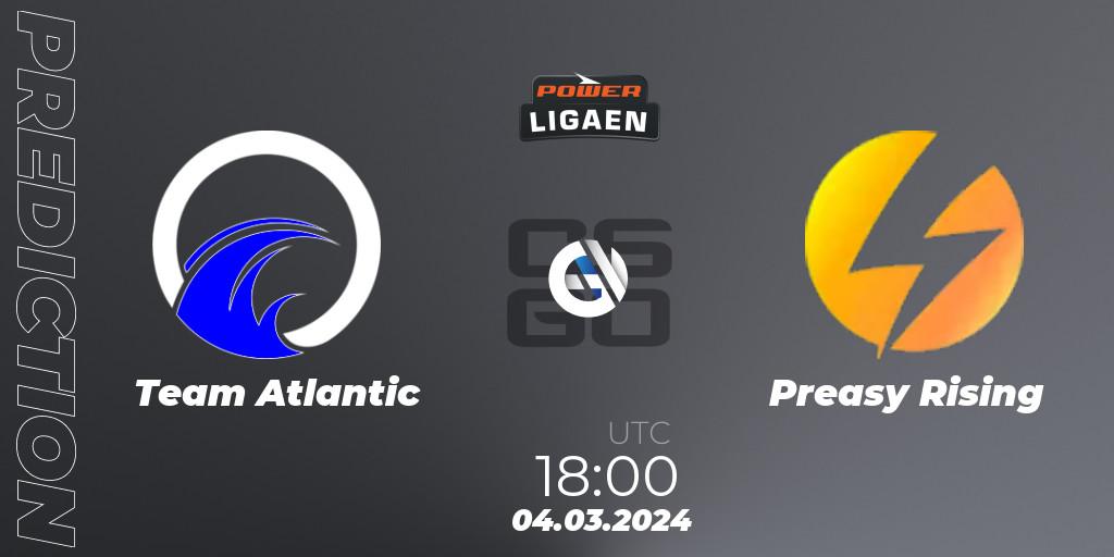 Team Atlantic vs Preasy Rising: Betting TIp, Match Prediction. 06.03.24. CS2 (CS:GO), Dust2.dk Ligaen Season 25