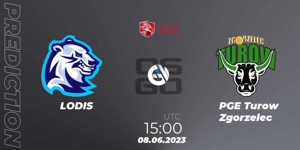 LODIS vs PGE Turow Zgorzelec: Betting TIp, Match Prediction. 08.06.23. CS2 (CS:GO), Polish Esports League 2023 Split 2