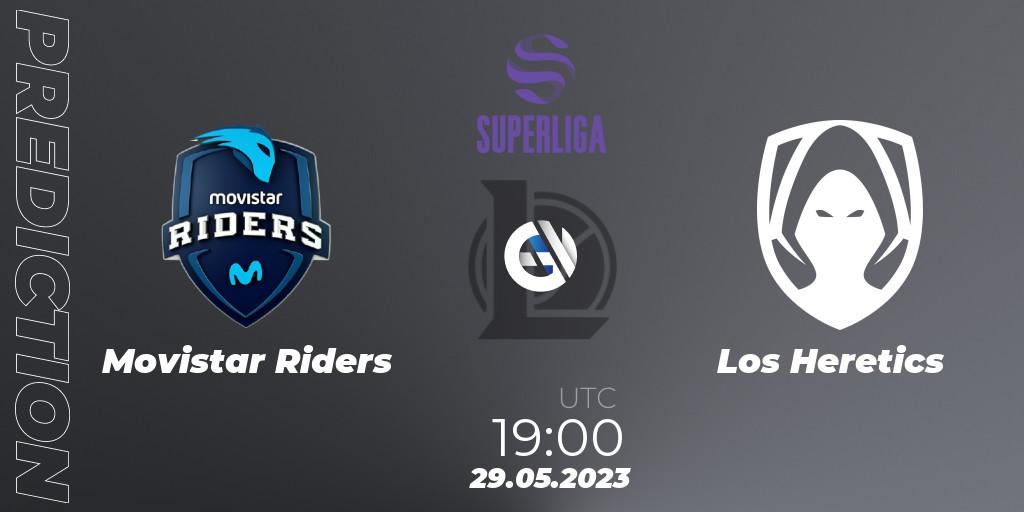 Movistar Riders vs Los Heretics: Betting TIp, Match Prediction. 29.05.2023 at 19:00. LoL, Superliga Summer 2023 - Group Stage