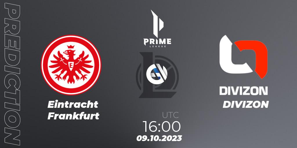 Eintracht Frankfurt vs DIVIZON: Betting TIp, Match Prediction. 09.10.23. LoL, Prime League Pokal 2023