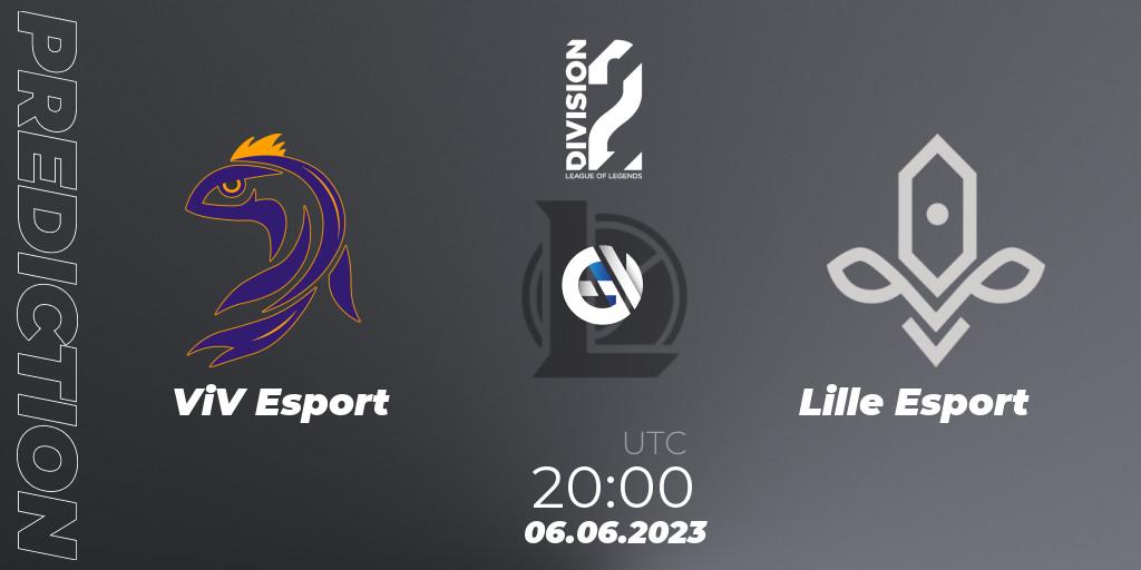 ViV Esport vs Lille Esport: Betting TIp, Match Prediction. 06.06.23. LoL, LFL Division 2 Summer 2023 - Group Stage