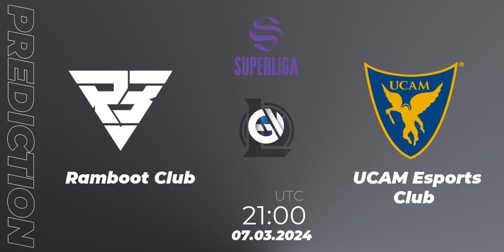 Ramboot Club vs UCAM Esports Club: Betting TIp, Match Prediction. 07.03.24. LoL, Superliga Spring 2024 - Group Stage