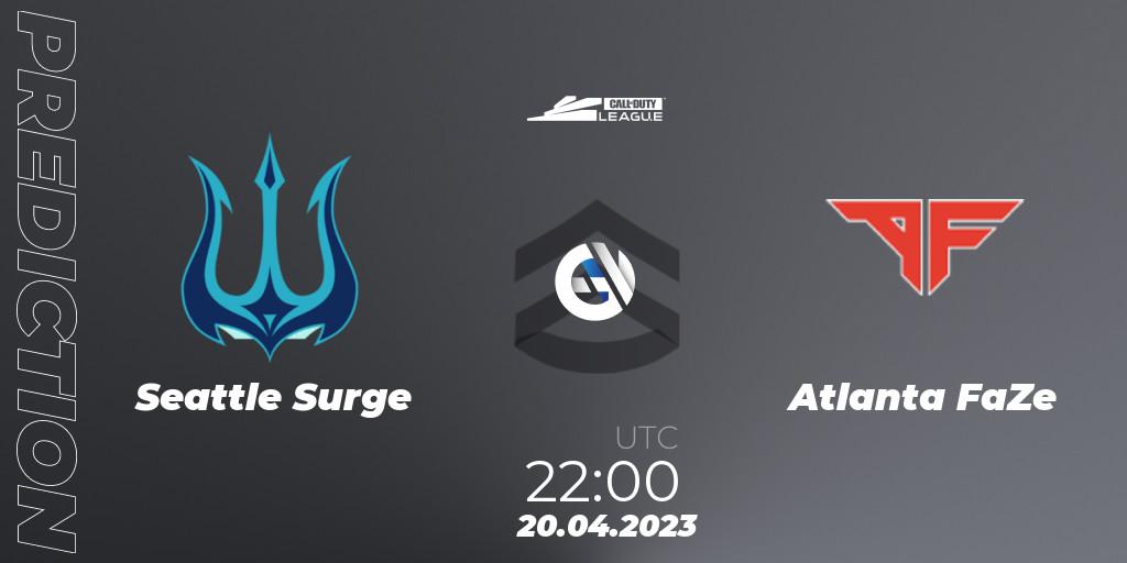 Seattle Surge vs Atlanta FaZe: Betting TIp, Match Prediction. 20.04.2023 at 22:00. Call of Duty, Call of Duty League 2023: Stage 4 Major