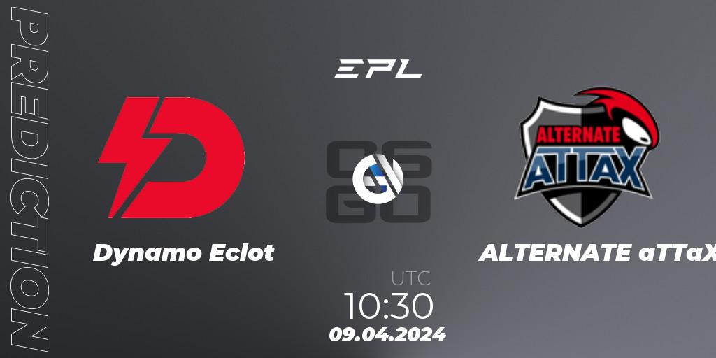 Dynamo Eclot vs ALTERNATE aTTaX: Betting TIp, Match Prediction. 09.04.24. CS2 (CS:GO), European Pro League Season 15