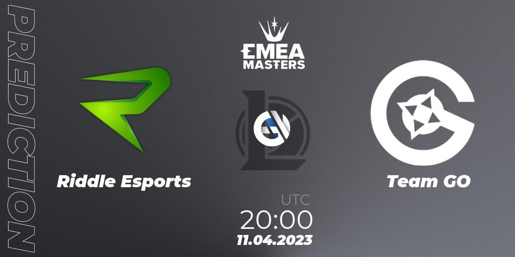 Riddle Esports vs Team GO: Betting TIp, Match Prediction. 11.04.23. LoL, EMEA Masters Spring 2023 - Group Stage