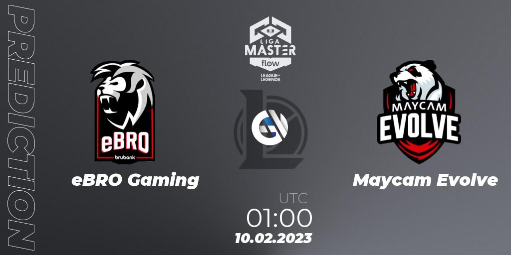 eBRO Gaming vs Maycam Evolve: Betting TIp, Match Prediction. 10.02.23. LoL, Liga Master Opening 2023 - Group Stage
