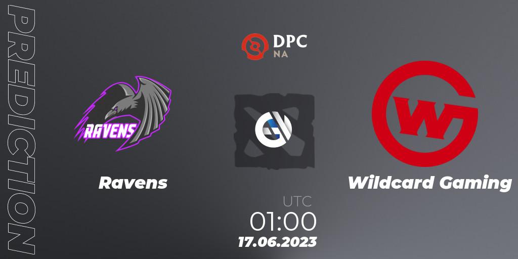 Ravens vs Wildcard Gaming: Betting TIp, Match Prediction. 17.06.23. Dota 2, DPC 2023 Tour 3: NA Division II (Lower)