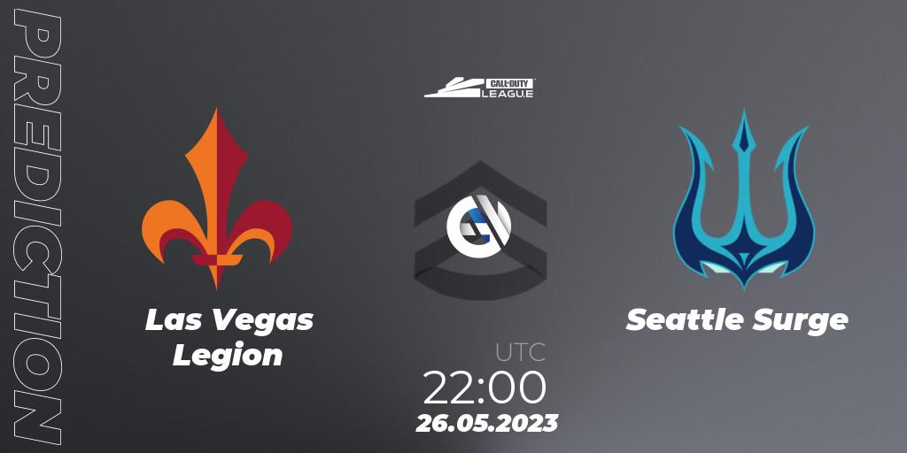 Las Vegas Legion vs Seattle Surge: Betting TIp, Match Prediction. 26.05.2023 at 22:00. Call of Duty, Call of Duty League 2023: Stage 5 Major