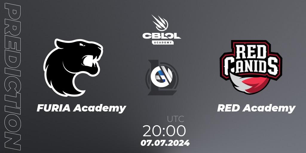 FURIA Academy vs RED Academy: Betting TIp, Match Prediction. 08.07.2024 at 20:00. LoL, CBLOL Academy 2024