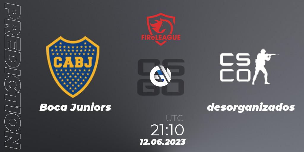 Boca Juniors vs desorganizados: Betting TIp, Match Prediction. 12.06.23. CS2 (CS:GO), FiReLEAGUE Argentina 2023: Closed Qualifier