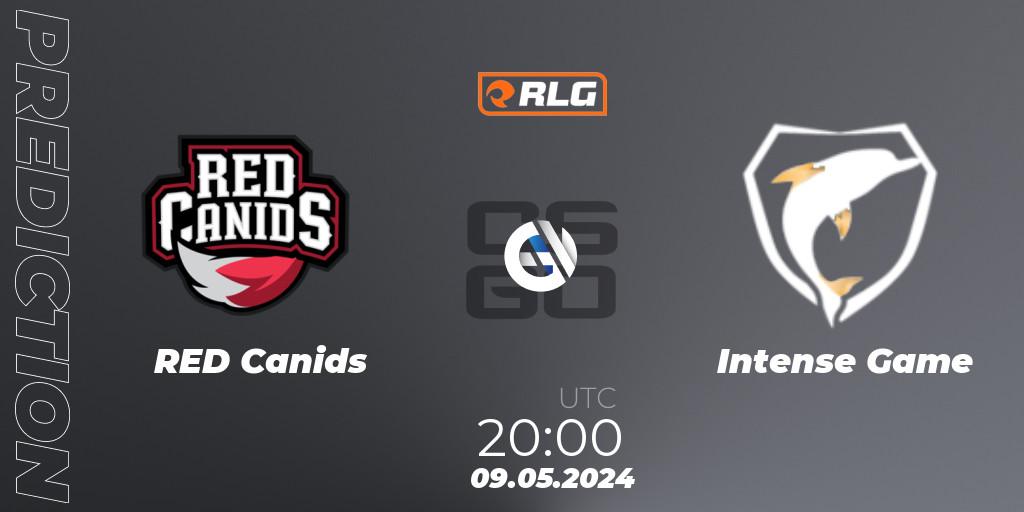 RED Canids vs Intense Game: Betting TIp, Match Prediction. 09.05.2024 at 20:00. Counter-Strike (CS2), RES Latin American Series #4