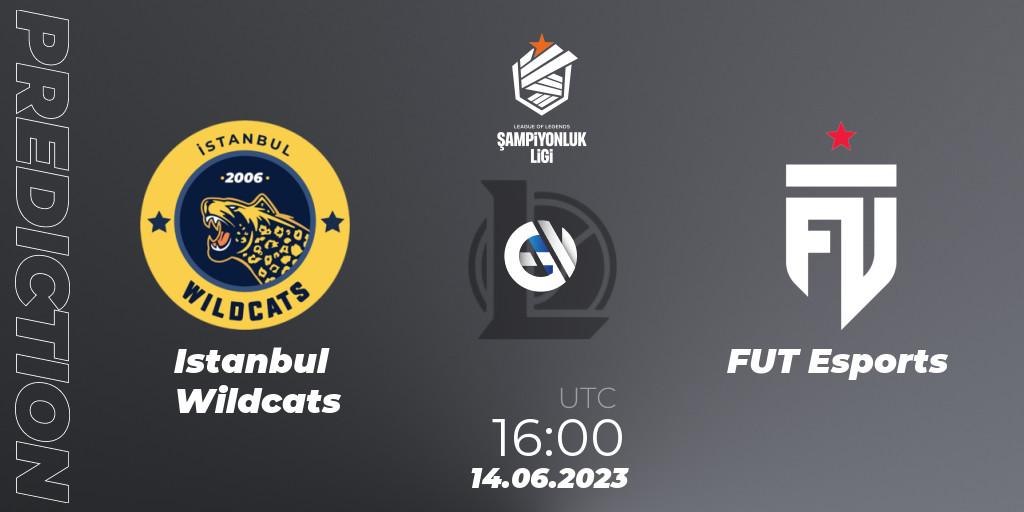 Istanbul Wildcats vs FUT Esports: Betting TIp, Match Prediction. 14.06.2023 at 16:00. LoL, TCL Summer 2023 - Group Stage