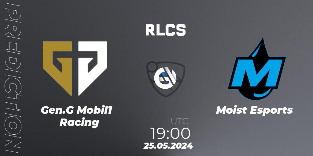 Gen.G Mobil1 Racing vs Moist Esports: Betting TIp, Match Prediction. 25.05.2024 at 19:00. Rocket League, RLCS 2024 - Major 2: NA Open Qualifier 6