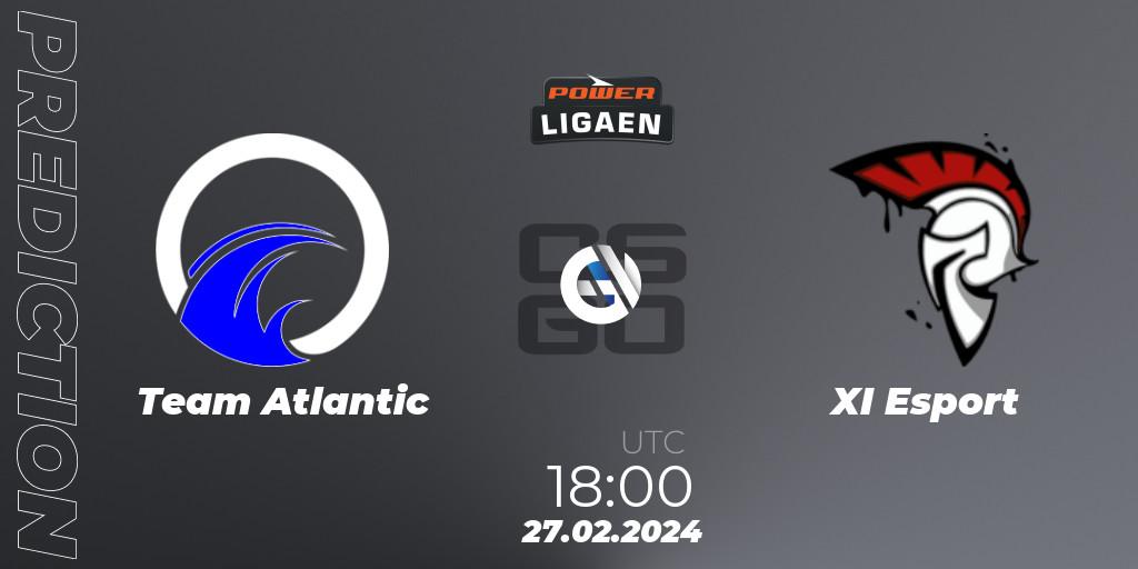 Team Atlantic vs XI Esport: Betting TIp, Match Prediction. 27.02.24. CS2 (CS:GO), Dust2.dk Ligaen Season 25