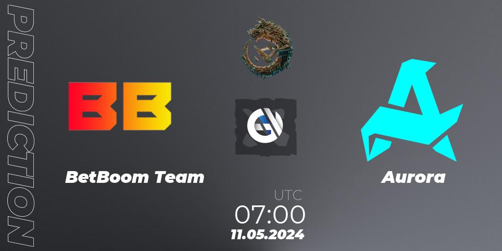BetBoom Team vs Aurora: Betting TIp, Match Prediction. 11.05.2024 at 07:00. Dota 2, PGL Wallachia Season 1 - Group Stage