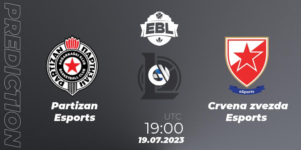 Partizan Esports vs Crvena zvezda Esports: Betting TIp, Match Prediction. 19.07.23. LoL, Esports Balkan League Season 13