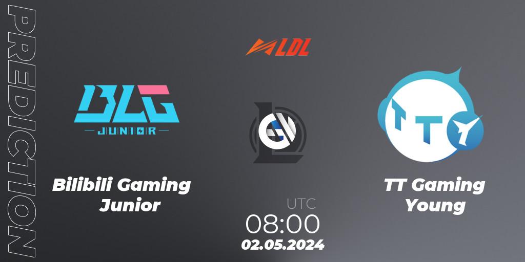 Bilibili Gaming Junior vs TT Gaming Young: Betting TIp, Match Prediction. 02.05.24. LoL, LDL 2024 - Stage 2