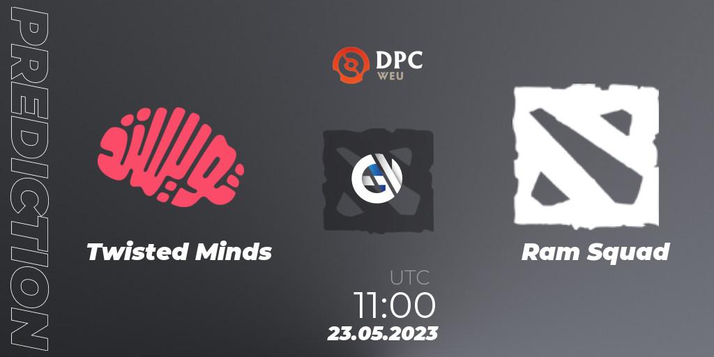 Twisted Minds vs Ram Squad: Betting TIp, Match Prediction. 23.05.2023 at 11:00. Dota 2, DPC 2023 Tour 3: WEU Closed Qualifier