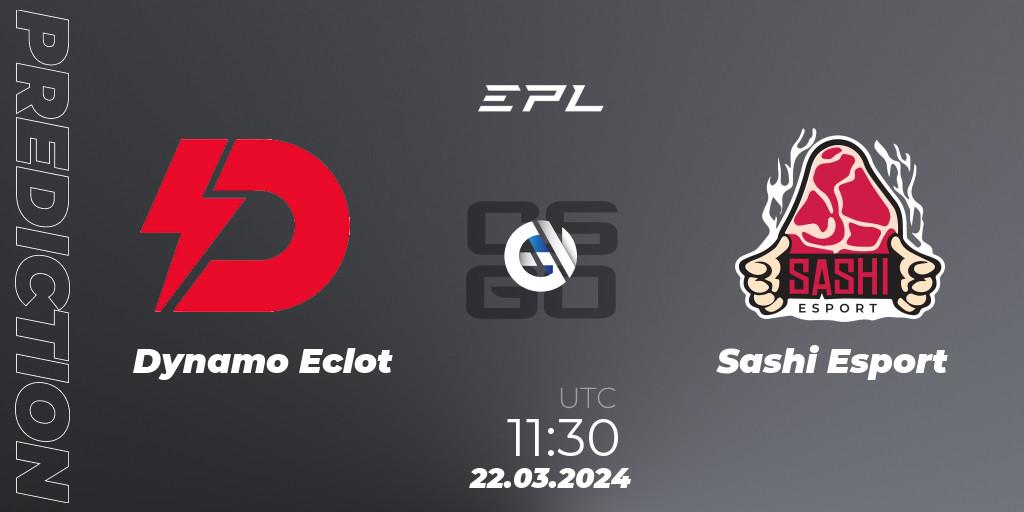 Dynamo Eclot vs Sashi Esport: Betting TIp, Match Prediction. 22.03.24. CS2 (CS:GO), European Pro League Season 16: Division 2