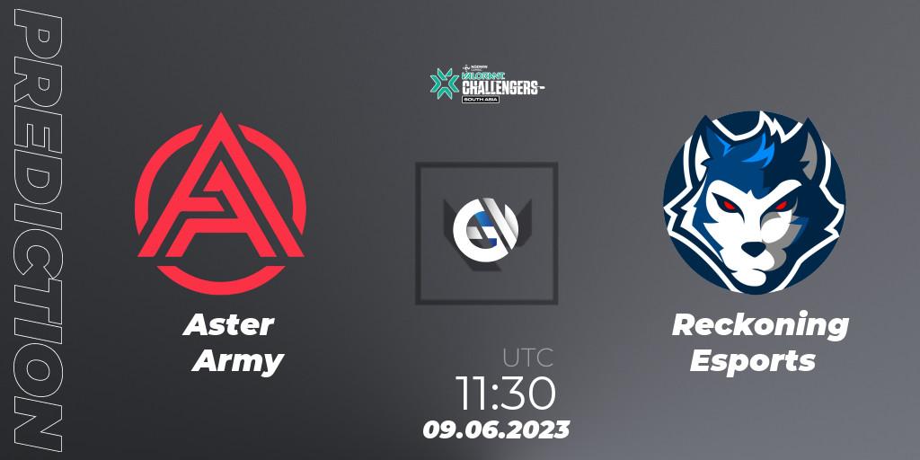 Aster Army vs Reckoning Esports: Betting TIp, Match Prediction. 09.06.23. VALORANT, VALORANT Challengers 2023: South Asia Split 2