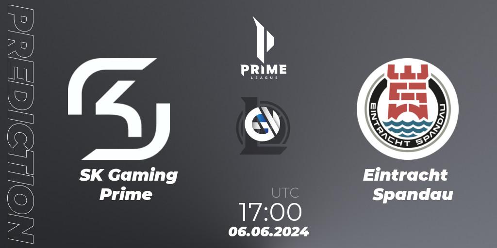SK Gaming Prime vs Eintracht Spandau: Betting TIp, Match Prediction. 06.06.2024 at 17:00. LoL, Prime League Summer 2024