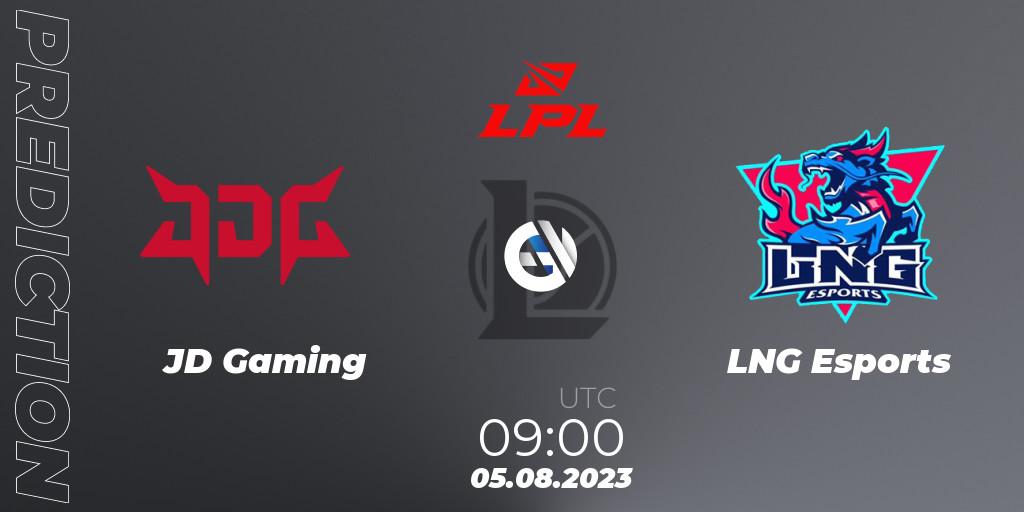 JD Gaming vs LNG Esports: Betting TIp, Match Prediction. 05.08.23. LoL, LPL Summer 2023 - Playoffs