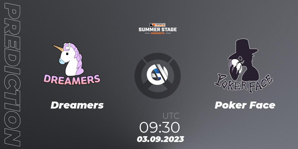 Dreamers vs Poker Face: Betting TIp, Match Prediction. 03.09.23. Overwatch, Overwatch League 2023 - Summer Stage Knockouts