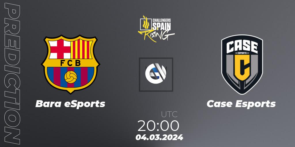 Barça eSports vs Case Esports: Betting TIp, Match Prediction. 04.03.24. VALORANT, VALORANT Challengers 2024 Spain: Rising Split 1