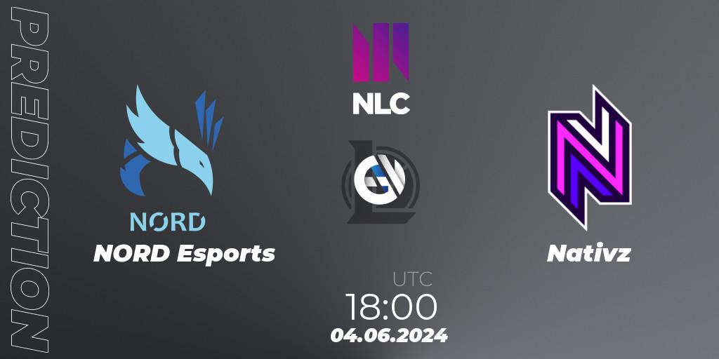 NORD Esports vs Nativz: Betting TIp, Match Prediction. 26.06.2024 at 18:00. LoL, NLC 1st Division Summer 2024