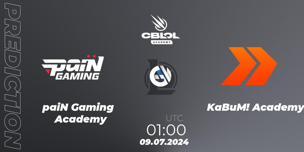 paiN Gaming Academy vs KaBuM! Academy: Betting TIp, Match Prediction. 10.07.2024 at 01:00. LoL, CBLOL Academy 2024