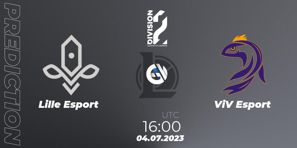 Lille Esport vs ViV Esport: Betting TIp, Match Prediction. 04.07.23. LoL, LFL Division 2 Summer 2023 - Group Stage
