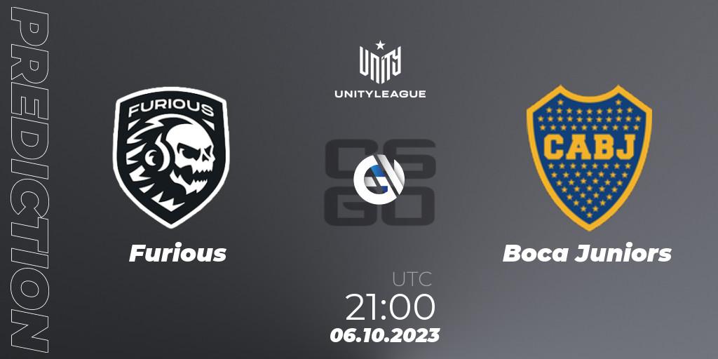 Furious vs Boca Juniors: Betting TIp, Match Prediction. 06.10.23. CS2 (CS:GO), LVP Unity League Argentina 2023