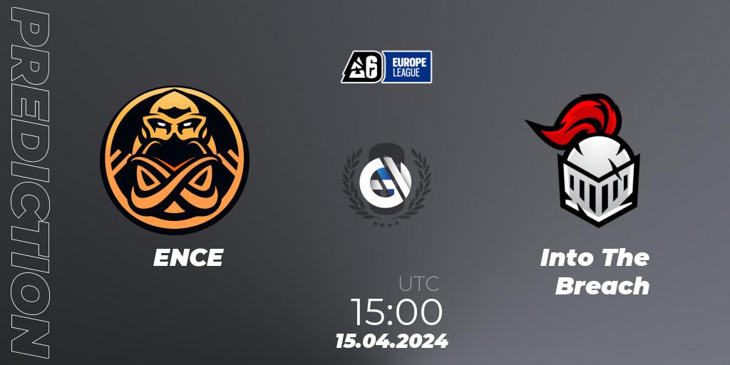 ENCE vs Into The Breach: Betting TIp, Match Prediction. 15.04.24. Rainbow Six, Europe League 2024 - Stage 1