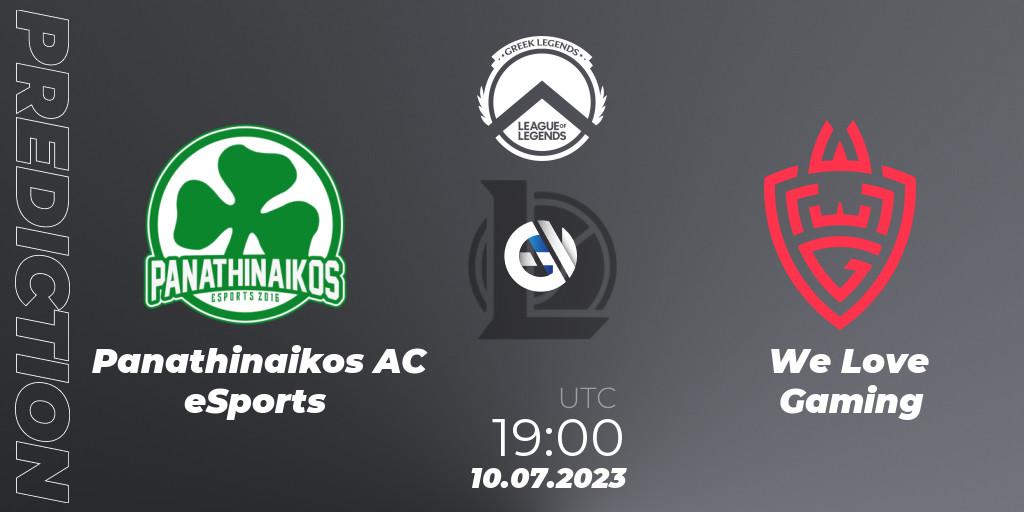 Panathinaikos AC eSports vs We Love Gaming: Betting TIp, Match Prediction. 10.07.23. LoL, Greek Legends League Summer 2023