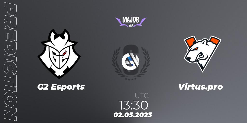 G2 Esports vs Virtus.pro: Betting TIp, Match Prediction. 02.05.23. Rainbow Six, BLAST R6 Major Copenhagen 2023
