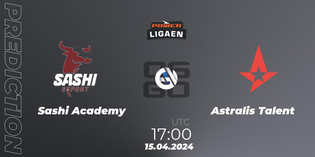 Sashi Academy vs Astralis Talent: Betting TIp, Match Prediction. 15.04.24. CS2 (CS:GO), Dust2.dk Ligaen Season 26