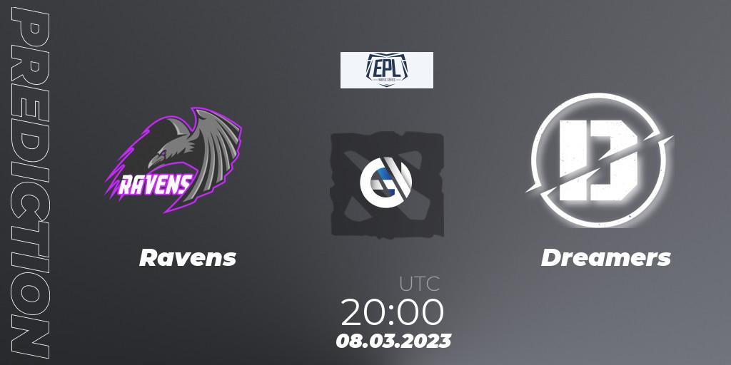 Ravens vs Dreamers: Betting TIp, Match Prediction. 08.03.23. Dota 2, European Pro League World Series America Season 4