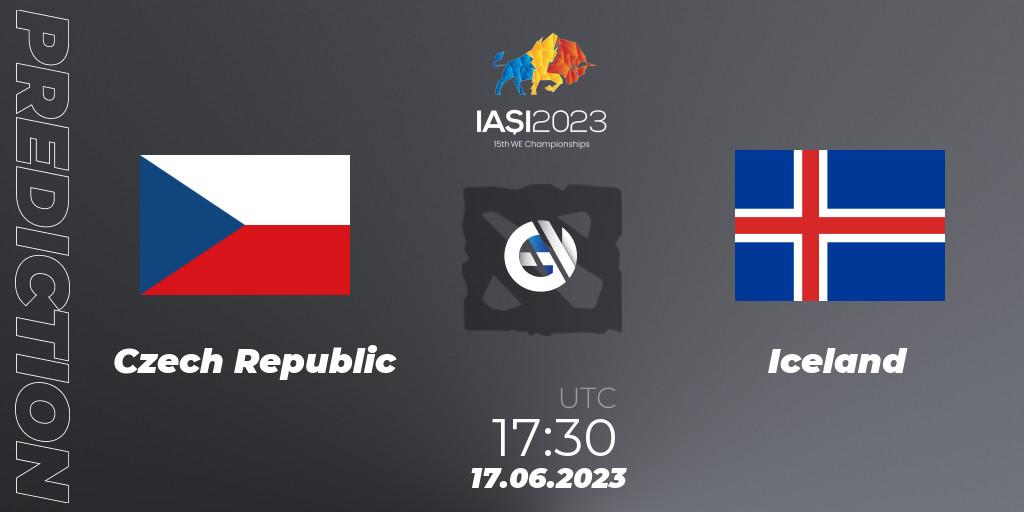 Czech Republic vs Iceland: Betting TIp, Match Prediction. 17.06.2023 at 17:30. Dota 2, IESF Europe A Qualifier 2023