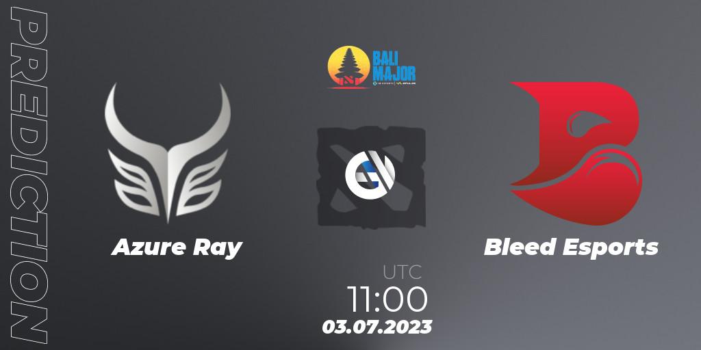 Azure Ray vs Bleed Esports: Betting TIp, Match Prediction. 03.07.2023 at 11:00. Dota 2, Bali Major 2023 - Group Stage