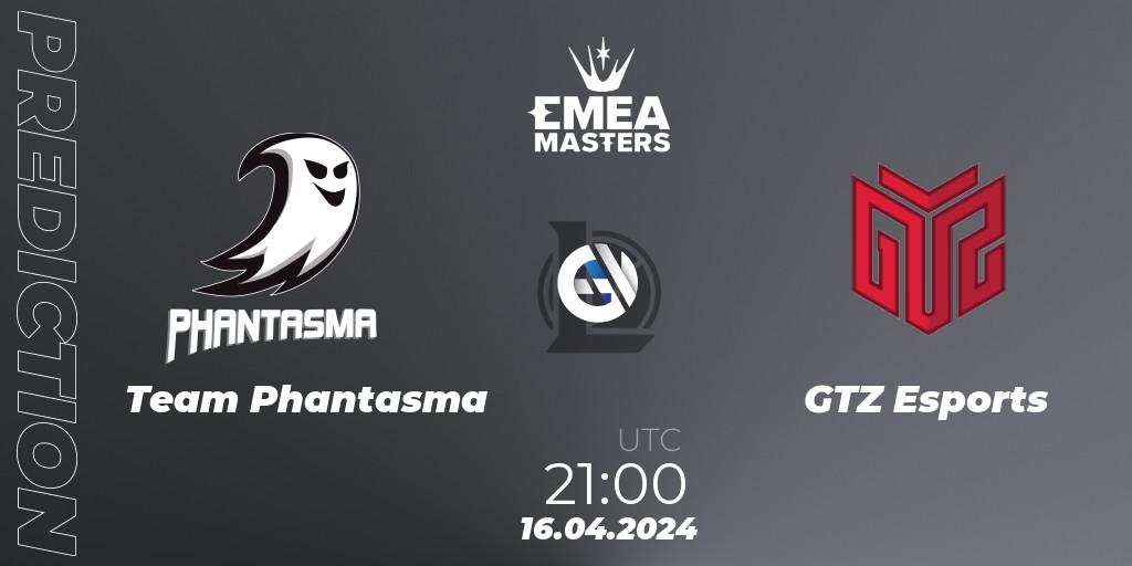 Team Phantasma vs GTZ Esports: Betting TIp, Match Prediction. 16.04.24. LoL, EMEA Masters Spring 2024 - Play-In