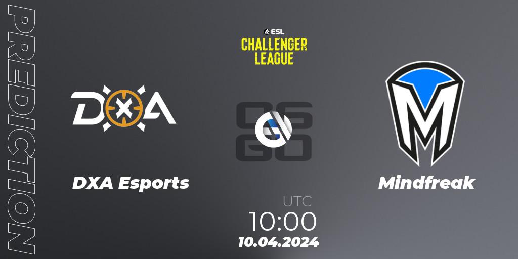 DXA Esports vs Mindfreak: Betting TIp, Match Prediction. 10.04.24. CS2 (CS:GO), ESL Challenger League Season 47: Oceania