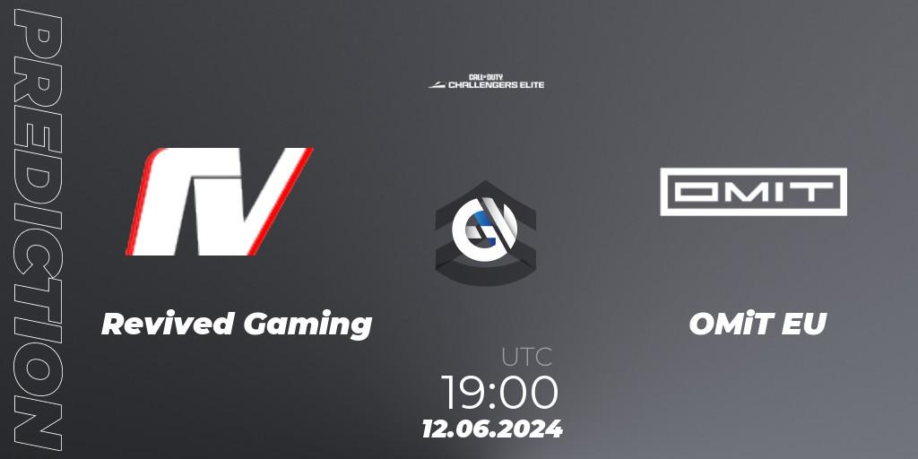 Revived Gaming vs OMiT EU: Betting TIp, Match Prediction. 12.06.2024 at 18:00. Call of Duty, Call of Duty Challengers 2024 - Elite 3: EU