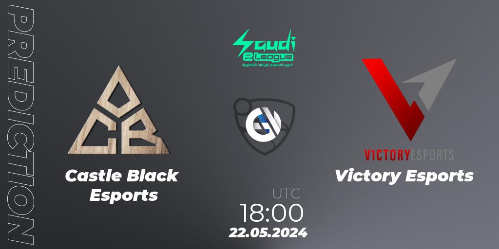 Castle Black Esports vs Victory Esports: Betting TIp, Match Prediction. 22.05.2024 at 18:00. Rocket League, Saudi eLeague 2024 - Major 2: Online Major Phase 1