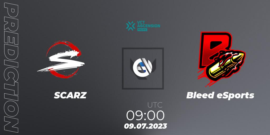 SCARZ vs Bleed eSports: Betting TIp, Match Prediction. 09.07.23. VALORANT, VALORANT Challengers Ascension 2023: Pacific