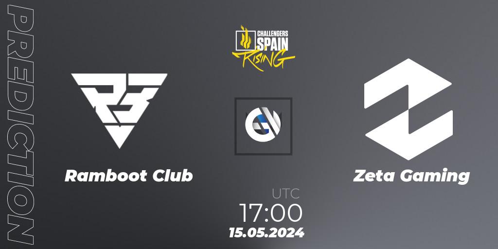 Ramboot Club vs Zeta Gaming: Betting TIp, Match Prediction. 15.05.2024 at 17:00. VALORANT, VALORANT Challengers 2024 Spain: Rising Split 2